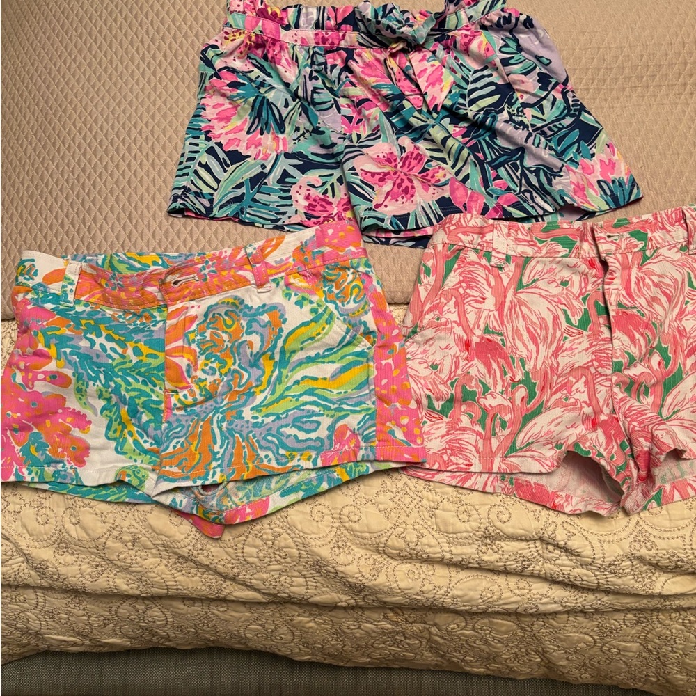 Lilly Pulitzer shorts.  Minimally worn. Size 8.  20-each or will bundle